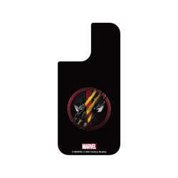 iPhone 17 犀牛盾SolidX (MagSafe 兼容)聯名設計款防摔背蓋手機殼 迪士尼-漫威 Marvel - 死侍與金鋼狼-Logo