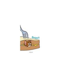 犀牛盾SolidX手機殼 - iPhone 17 - 【聯名設計款】 - 湯姆貓與傑利鼠 Tom and Jerry - 傑利鼠夾心三明治