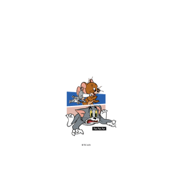 犀牛盾SolidX手機殼 - iPhone 17 - 【聯名設計款】 - 湯姆貓與傑利鼠 Tom and Jerry - 驚呆表情包
