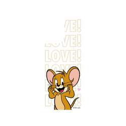 犀牛盾SolidX手機殼 - iPhone 17 - 【聯名設計款】 - 湯姆貓與傑利鼠 Tom and Jerry - 傑利鼠愛心