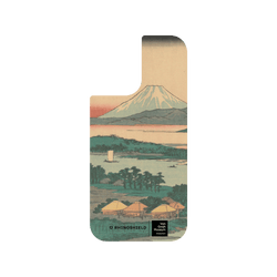 犀牛盾SolidX手機殼 - iPhone 17 - 【聯名設計款】 - 梵谷博物館 - 川崎：鶴見川上的生麥村 - 歌川廣重