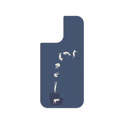 iPhone 17 SolidX (MagSafe 兼容) ilovedoodle Cat Dive - 跳水貓咪