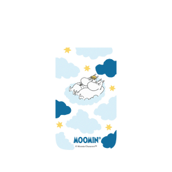 iPhone Air 犀牛盾SolidX (MagSafe 兼容)聯名設計款防摔背蓋手機殼 Moomin - Moomin＆歌妮-雲上小戀曲