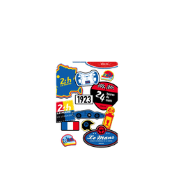 犀牛盾SolidX手機殼 - iPhone 17 Pro - 【聯名設計款】 - 24 Hours of Le Mans  - 24H - Stickers