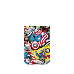 iPhone 17 Pro 犀牛盾SolidX (MagSafe 兼容)聯名設計款防摔背蓋手機殼 迪士尼-漫威 Marvel - 美國隊長-漫畫風格