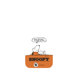 iPhone 17 Pro 犀牛盾SolidX (MagSafe 兼容)聯名設計款防摔背蓋手機殼 史努比 Snoopy 75th Anniversary - 75週年-休息一下