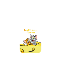 犀牛盾SolidX手機殼 - iPhone 17 Pro - 【聯名設計款】 - 湯姆貓與傑利鼠 Tom and Jerry - Best friends