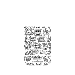犀牛盾SolidX手機殼 - iPhone 17 Pro - 【聯名設計款】 - Keith Haring - Line Art