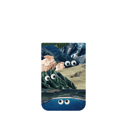 犀牛盾SolidX手機殼 - iPhone 17 Pro Max - 【聯名設計款】 - 齊柏林《看見台灣》十週年原創設計系列 - 人在做大自然在看（玉山）