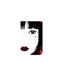 iPhone 17 Pro Max 犀牛盾SolidX (MagSafe 兼容)聯名設計款防摔背蓋手機殼 伊藤潤二 Junji Ito - 抽色設計款 - 富江