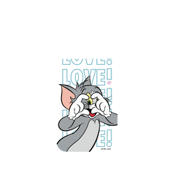 犀牛盾SolidX手機殼 - iPhone 17 Pro Max - 【聯名設計款】 - 湯姆貓與傑利鼠 Tom and Jerry - 湯姆貓愛心