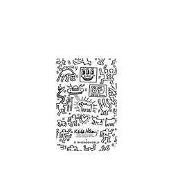 犀牛盾SolidX手機殼 - iPhone 17 Pro Max - 【聯名設計款】 - Keith Haring - Line Art