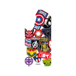犀牛盾SolidX手機殼 - Samsung Galaxy S25 FE - 【聯名設計款】 - 迪士尼-漫威 Marvel - 漫威英雄-貼紙系列