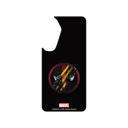 犀牛盾SolidX (MagSafe 兼容)手機殼 - Samsung Galaxy S25 FE - 【聯名設計款】 - 迪士尼-漫威 Marvel - 死侍與金鋼狼-Logo
