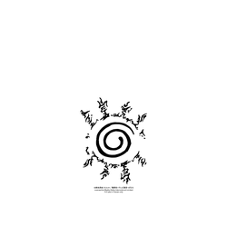 犀牛盾SolidX手機殼 - Google Pixel 10a - 【聯名設計款】 - 火影忍者 Naruto - LOGO系列-八卦封印