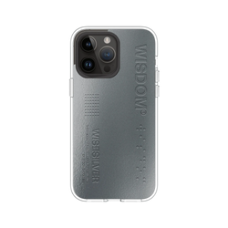 犀牛盾Clear Case防摔背蓋手機殼 - iPhone 14 Pro Max - 【聯名設計款】 - WISDOM - SILVER TAG