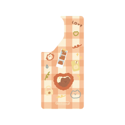 Galaxy A57 Clear  布朗尼 annnbrownie 格紋拼貼
