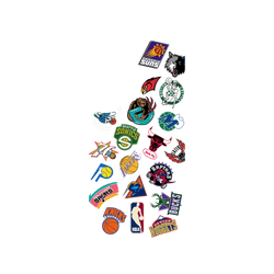Galaxy S25 Clear Case (MagSafe 兼容)  NBA Hardwood classics Logos