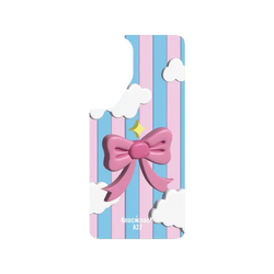 Galaxy S26 FE SolidX (MagSafe 兼容)  Knock Knock A2Z 漂浮雲朵蝴蝶結餅乾