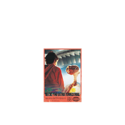 犀牛盾Clear (MagSafe 兼容)防摔背蓋手機殼 - iPhone 16e - 【聯名設計款】 - E.T - E.T. Vintage Poster