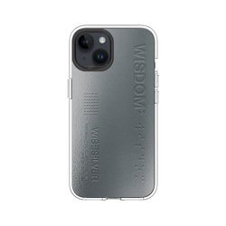 犀牛盾Clear Case防摔背蓋手機殼 - iPhone 14 - 【聯名設計款】 - WISDOM - SILVER TAG