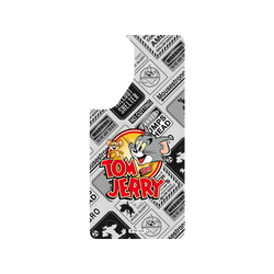 Galaxy S26 Plus Clear  湯姆貓與傑利鼠 Tom and Jerry - 貼紙系列 - 復古LOGO