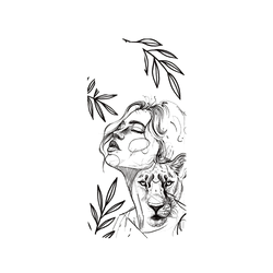 犀牛盾Mod NX手機殼 - iPhone 14 Pro - 【聯名設計款】 - MYMY REVERZ TATTOO - BANDIA