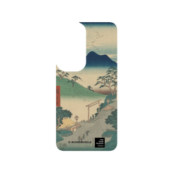 犀牛盾SolidSuit手機殼 - Samsung Galaxy S23 - 【聯名設計款】 - 梵谷博物館 - 浮世繪系列東海道五十三次名所圖會 - 歌川廣重