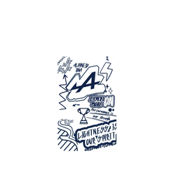 Pixel 11 SolidX  BWT Alpine Formula One Team Graffiti