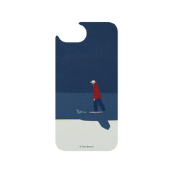 iPhone 17e Clear (MagSafe 兼容)  Taku Bannai 坂內拓 Blue shadow｜藍影滑板少年