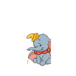 Galaxy A57 Clear  迪士尼-經典系列 Disney Classics - 小飛象 Dumbo - Cute