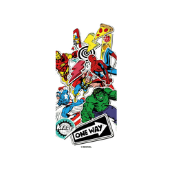 犀牛盾SolidSuit手機殼 - iPhone X - 【聯名設計款】 - 迪士尼-漫威 Marvel - 漫威英雄-美式貼紙系列