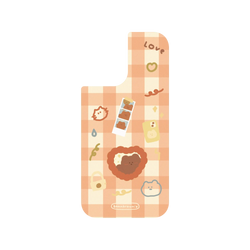 iPhone 17 SolidX (MagSafe 兼容) 布朗尼 annnbrownie 格紋拼貼