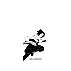 犀牛盾SolidX (MagSafe 兼容)手機殼 - Samsung Galaxy S26 【聯名設計款】 - 火影忍者 Naruto - 素描系列-Sasuke