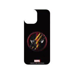 犀牛盾SolidSuit手機殼 - iPhone 12 Pro Max - 【聯名設計款】 - 迪士尼-漫威 Marvel - 死侍與金鋼狼-Logo