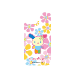 iPhone 12 Pro Max Clear Case (MagSafe 兼容)  花小兔 刺繡花朵