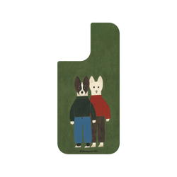 iPhone 17 SolidX (MagSafe 兼容)  Seungyoun Kim 紅綠狗狗朋友 Chamo & Mile
