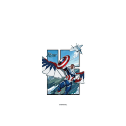 犀牛盾SolidSuit手機殼 - Google Pixel 7 Pro - 【聯名設計款】 - 迪士尼-漫威 Marvel - 漫威系列 - 美國隊長 – 盾牌圖案
