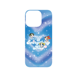 犀牛盾SolidSuit（相機按鈕）手機殼 - iPhone 16 Pro - 【聯名設計款】 - The Powerpuff Girls - 藍色夢幻
