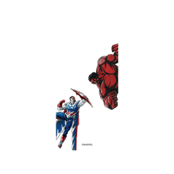 犀牛盾NX系列背板 - iPhone XS - 【聯名設計款】 - 迪士尼-漫威 Marvel - 漫威系列 - 美國隊長 – 翱翔天際