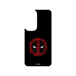 犀牛盾SolidSuit (MagSafe 兼容)手機殼 - Samsung Galaxy S24 FE - 【聯名設計款】 - 迪士尼-漫威 Marvel - 死侍-漫畫標誌