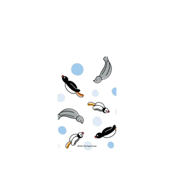 Pixel 11 SolidX  Pingu 企鵝家族 一起游泳