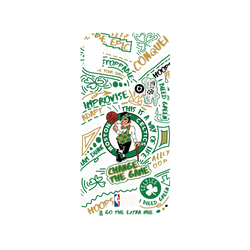 iPhone XS Mod NX Backplate  NBA 塗鴉系列-波士頓塞爾提克 Boston Celtics - Graffiti