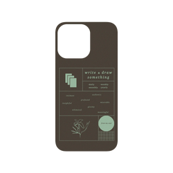犀牛盾SolidSuit手機殼 - iPhone 14 Pro Max - 【聯名設計款】 - No Reason - write&draw something