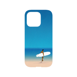 犀牛盾Mod NX手機殼 - iPhone 14 Pro - 【聯名設計款】 - 花生騷 WasangShow - 沙灘衝浪人