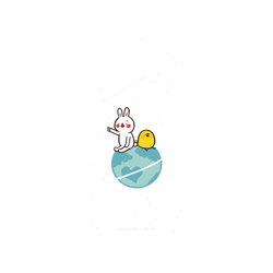 iPhone 13 Mod NX Backplate  懶散兔與啾先生 小宇宙