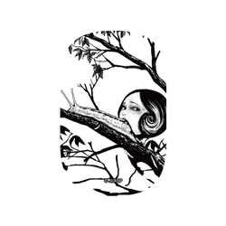 犀牛盾固架MAX (MagSafe 兼容) - 【聯名設計款】- 伊藤潤二 Junji Ito - 蛞蝓少女