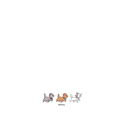 Galaxy A57 Clear  Disney - Classics 迪士尼經典電影 貓兒歷險記 - 瑪麗、杜洛斯和柏里歐