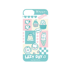 iPhone 7 / 8 / SE / SE2 Mod NX Backplate  懶散兔與啾先生 粉嫩夏日