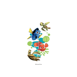 iPhone 16 Mod NX Backplate (MagSafe 兼容)  迪士尼-皮克斯 海底總動員-激起水花